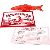 ArtCreativity Large 3.5 Inch Mood Fortune Teller Fish - Set of 72 - Cool Novelty Toy for Kids and Adults - Fun Science Learni