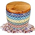 SAL MARINA | Organic Flower Petal Sea Salt 11oz | Kosher Salt - Natural Vegan Gluten Free - Organic Table Salt Seasoning Food