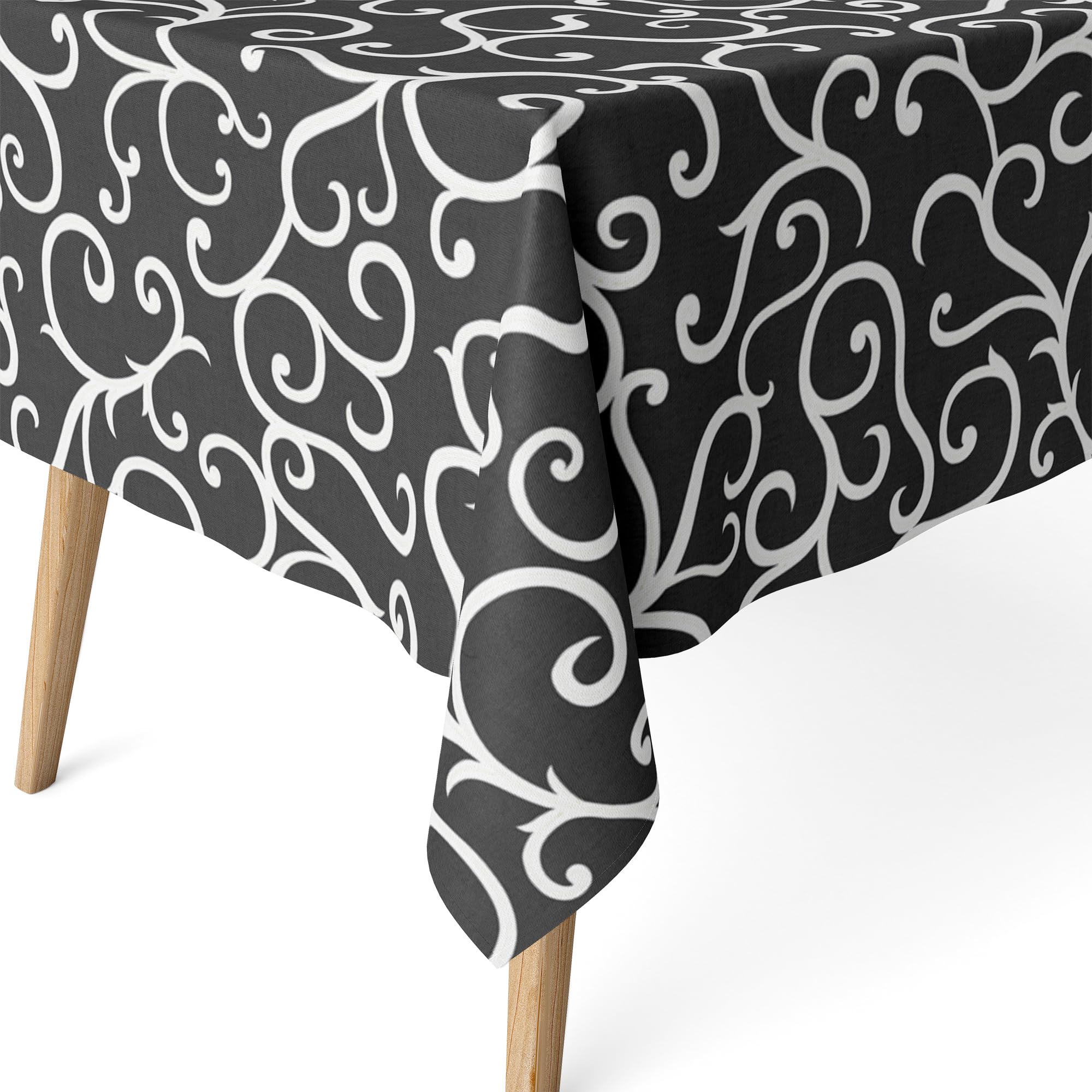 Martina Home Loiret Black Resin Tablecloth, 140 x 140 cm — image 1
