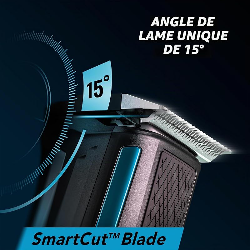 Self Clip 360 Tondeuse à cheveux DIY rechargeable pour homme