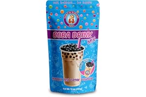 MILK TEA Boba/Bubble Tea Drink Mix By Buddha Bubbles Boba (10 Ounce) (283 Grams)