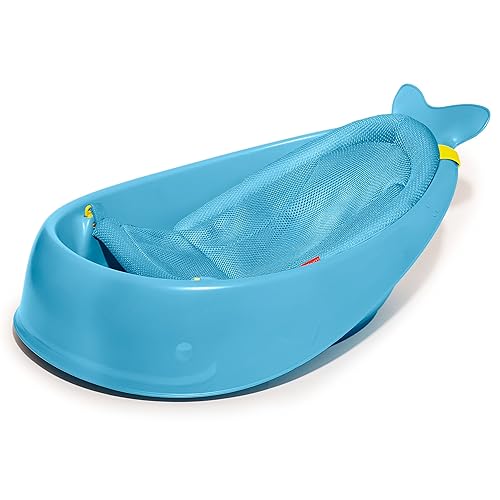 Skip Hop Moby Baby Bath Tub in blue whale shape