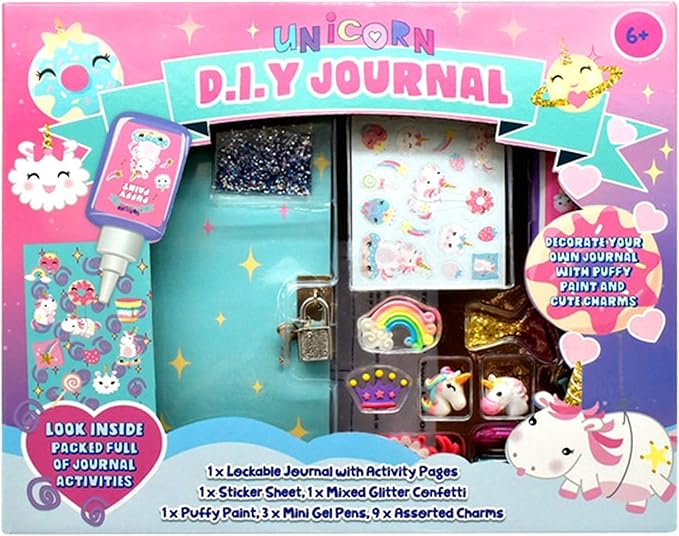 Smyths Toys Unicorn Wellbeing Journal Set Amazon.co.uk Toys & Games