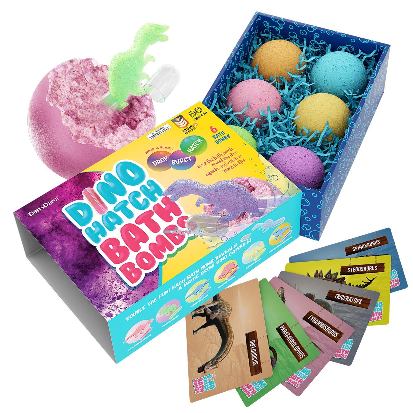 Mua Dino Hatch Bath Bombs for Kids with Surprise Dino Capsule Inside