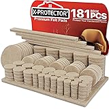 Felt Furniture Pads X-PROTECTOR 181 PCS Premium