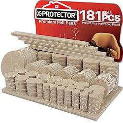 Felt Furniture Pads X-PROTECTOR 181 PCS Premium