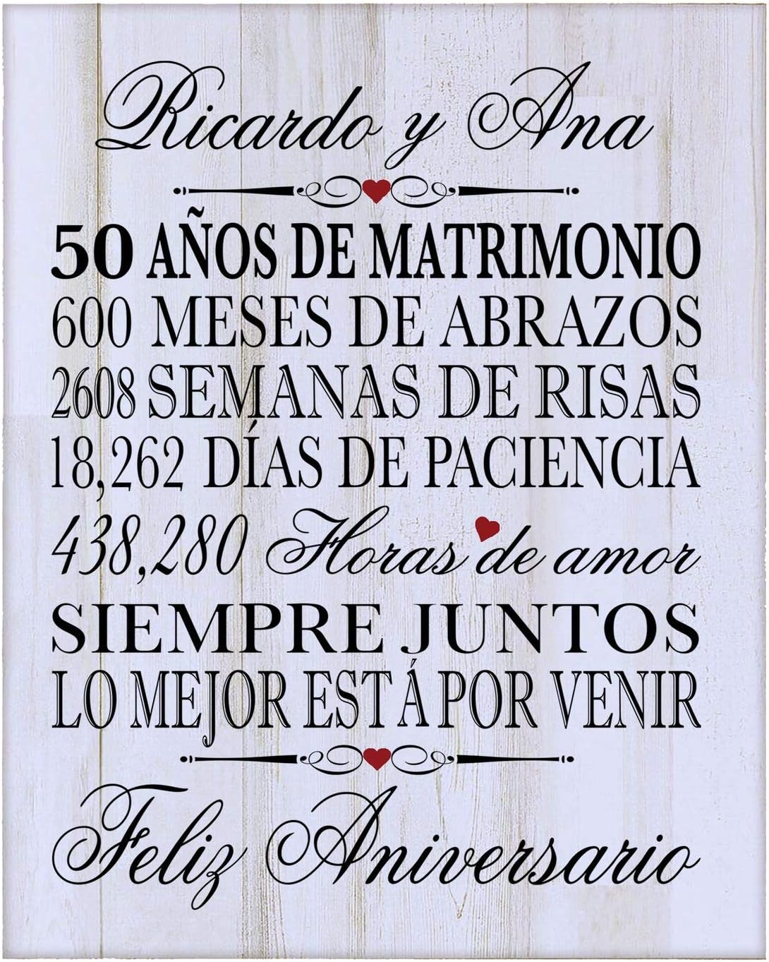 Quince Regalo De Anos Para Padres Marido Esposa Le Su Pareja 12 De Bodas 1 Lifesong Milestones Personalizada 15 Feliz Aniversario De Boda Decorativo Plate Home Decor Home Kitchen Ekoios Vn