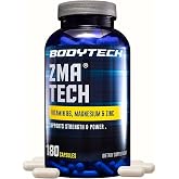BodyTech ZMA Tech Supplement, Muscle Recovery Support, 180 Capsules | Zinc, Magnesium and Vitamin B6 Formula for Men &amp; Women, Supports Muscle Recovery, Sleep and Immune Support, Gluten Free