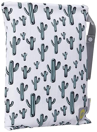 Itzy Ritzy Travel Happens Medium Sealed Wet Bag With Adjustable Handle Cactus Crew Amazon In Baby Products