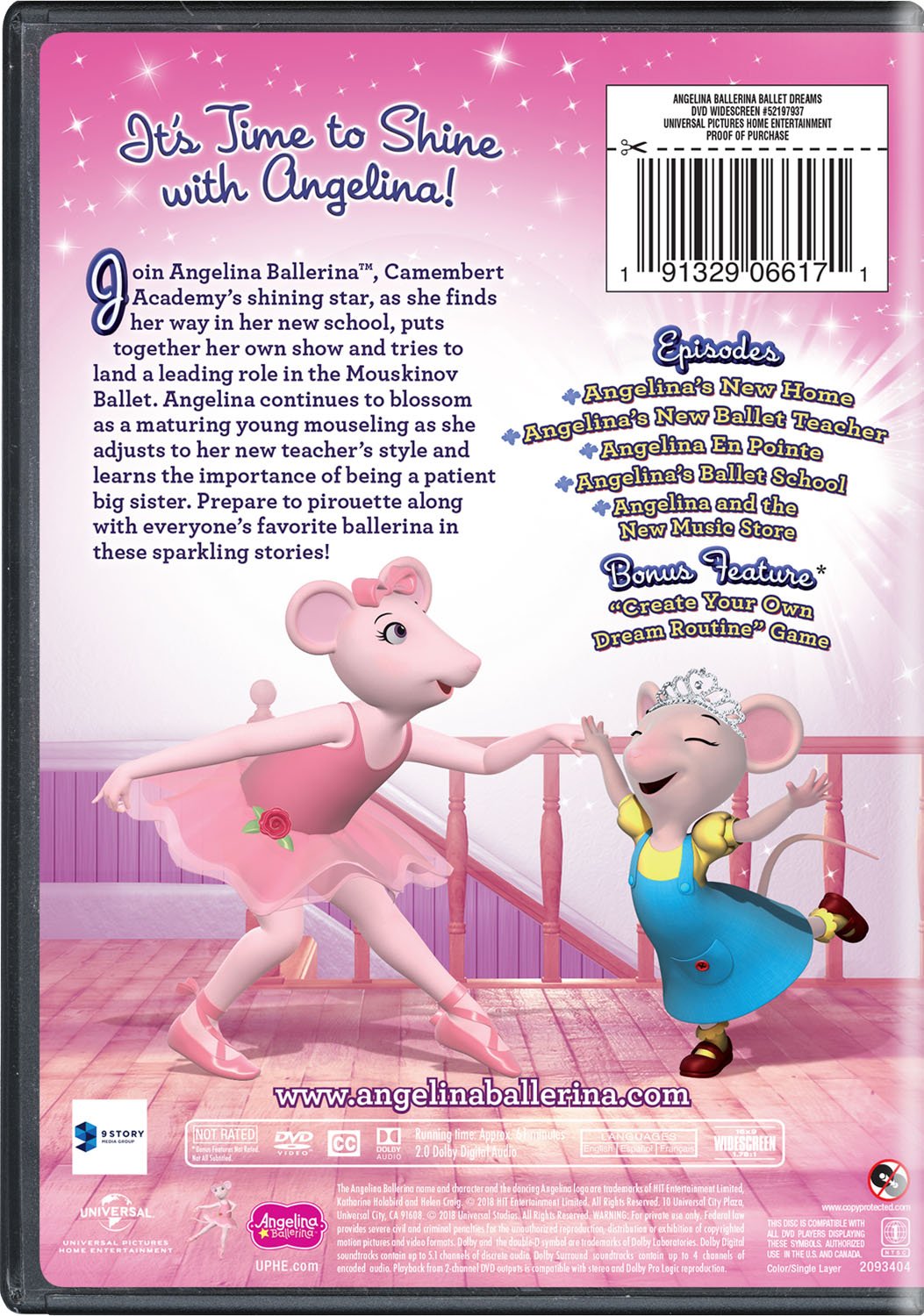 Amazon Com Angelina Ballerina Ballet Dreams Charlotte Spencer Jules De Jongh Naomi Mcdonald Larissa Murphy Joanna Wyatt Emma Tate Simon Mattacks Leah Zabari Beverly Klein Davis Doi Robert Winthrop Carin Greenberg Dianne Dixon