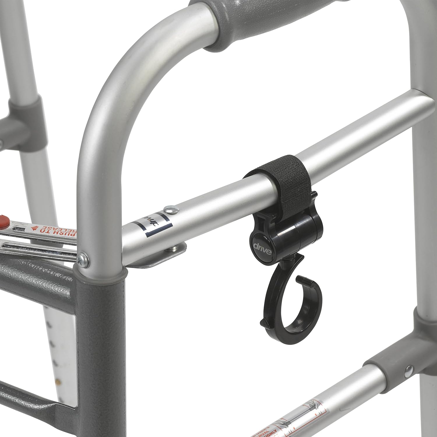 Drive Medical Walker Rollator Accessory Hooks, Black: Health & Personal Care