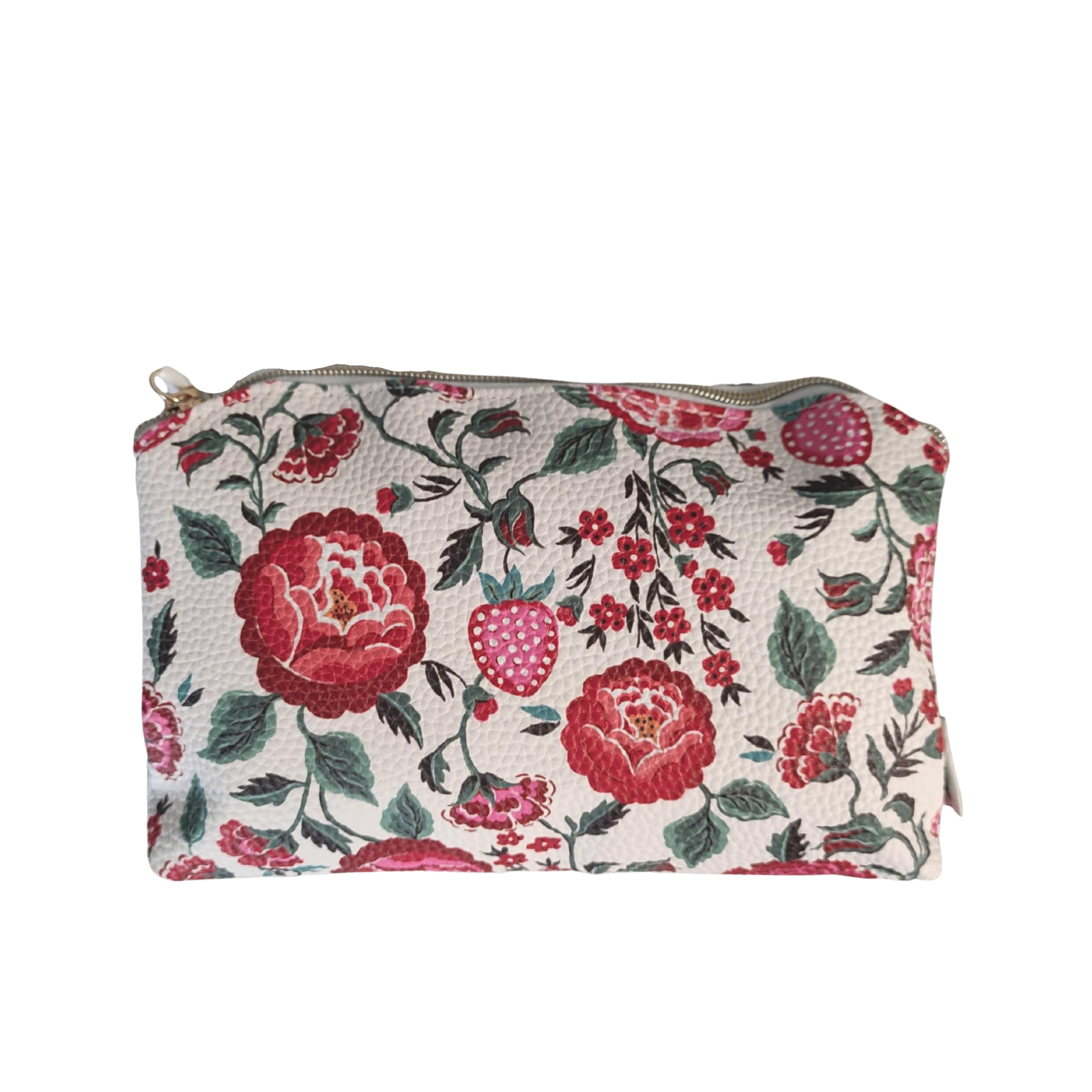 Cath Kidston Zip Pouch - Floral Bloom Print - Perfect for Makeup, Stationery, and More