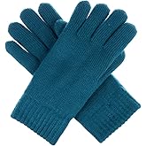 Be Your Own Style BYOS Winter Women's Toasty Warm Plush Fleece Lined Knit Gloves in Solid & Glitter