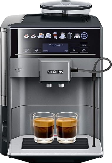Cafetera Expresso Superautomática Titanio Siemens