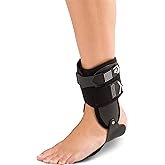 DonJoy Performance BIONIC Stirrup Ankle Brace, Maximum Medial/Lateral Ankle Support, Low-Profile Rigid Brace, Adjustable, Ankle Immobilization for Volleyball, Basketball, Football, Baseball, Lacrosse