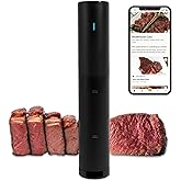 Anova Culinary Sous Vide Precision Cooker Mini, 850 Watts, Black and Orange, App Enabled, 2024 Model