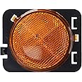 Auto Parts Avenue APA Replacement Side Marker Light for 2007-2018 Wrangler with Bulb Included Driver Left Side 55078145AA CH2550127