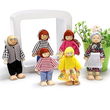 wooden action figures