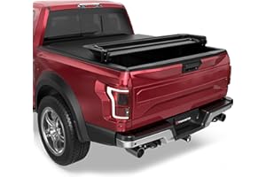 TITANICMOTOR Soft Quad Fold Truck Bed Tonneau Cover Compatible for 2015-2024 Ford F-150 F150 Styleside 4-Fold 5.5FT 67Inch