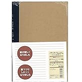 MUJI Notebook B5 6mm Rule 30sheets - Pack of 5books [5colors Binding]
