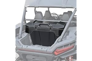 SAUTVS UTV 82 QT Forward Cargo Box for Polaris RZR XP 1000/ XP 4 1000 2024 2025 Accessories, Poly Water Resistant 82QT Forward Cargo Storage Bin, Replace OEM #2889611