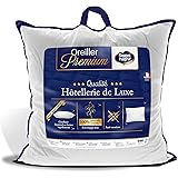 Sweetnight – Percale Pillow, 65 x 65 cm, 100% Cotton | Fluffy Comfort | Dust Mite Protection | Quality Hotel Industry