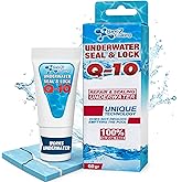Nano Q10 Underwater Seal &amp; Lock - Leak and Crack Repair Without Emptying The Pool, Reservoir, or Tank. Eco-Friendly Under Water Adhesive, Stays Flexible, Waterproof, and Chlorine Resistant (2.1 oz)