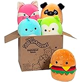 Squishmallows Original Mystery Box 5-Inch Plush 5 Pack - Official Jazwares Valentine's Day Plush - Collectible Soft & Squishy Mini Stuffed Animal Toy - Add to Your Squad - Gift for Kids, Girls & Boys