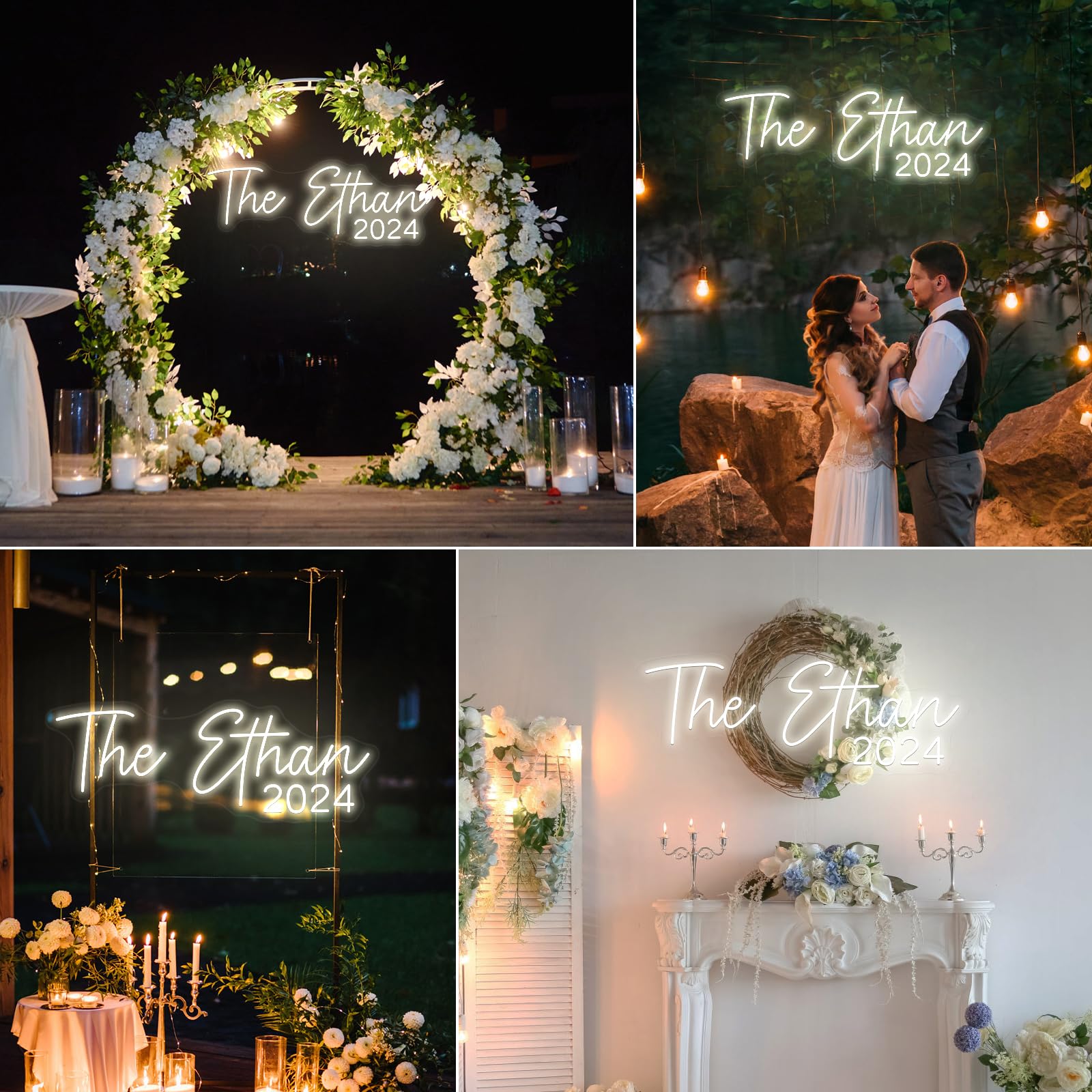 Custom Neon Signs - Neon Sign Customizable for Wall Decor, Personalized LED Neon Light Sign for Home Decor,Bedroom, Wedding, Birthday, Party, Bar, Gift, or Business