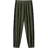 Chrisuno Men's Sweatpants Tear Away Basketball Sweat Pants Athletic Joggers
