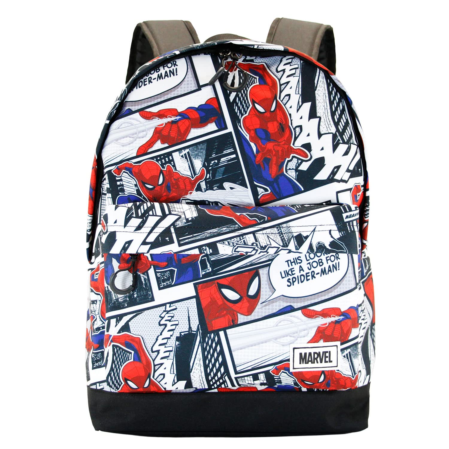 Marvel Spiderman Stories-FAN HS Backpack, Multicolour, 18 x 30 x 43 cm, Capacity 22 L