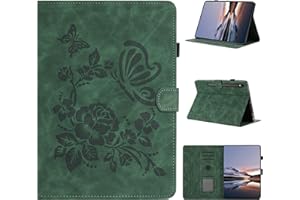 Vaitasy Case for Samsung Galaxy Tab S10 Lite / S10 FE 10.9-Inch with Pen Holder Card Slots PU Leather Cover Stand Function Dr