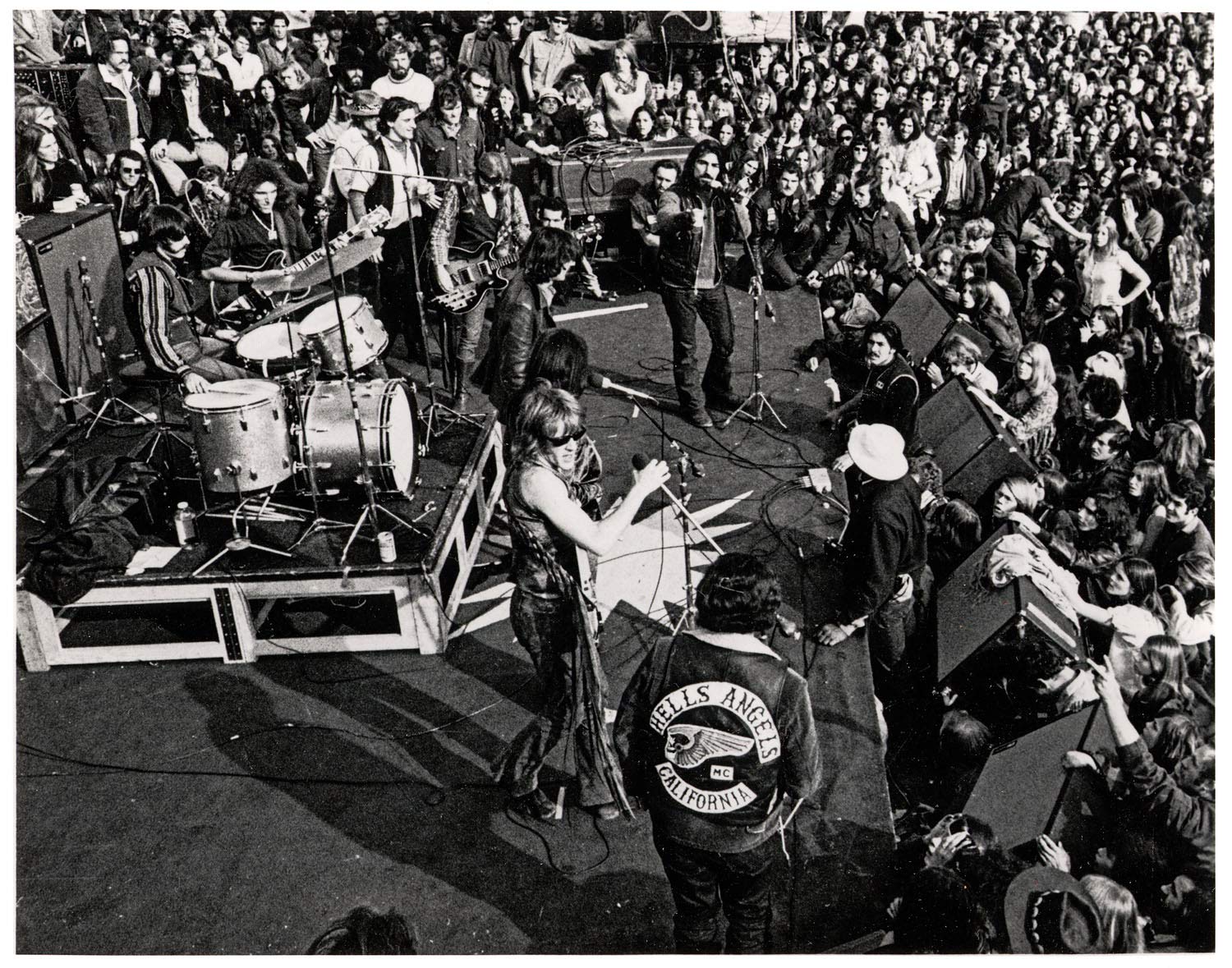 Altamont Concert by Bill Owens