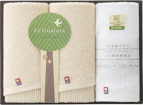 Amazon 今治タオル ギフト セット 今治 エコナチュール E タオルセット ホーム キッチン オンライン通販