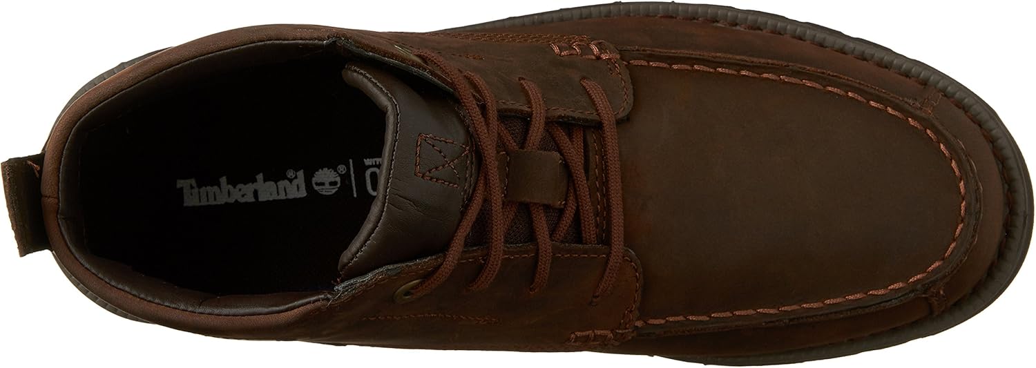 timberland grantly leather moc toe chukka boot