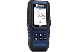 ERICKHILL EMF Meter,3-in-1Rechargeable Digital Electromagnetic Field Radiation Detector for EF RF MF,5G Cell Tower, WiFi Signal Detector, for Home&Office EMF Inspections, and Ghost Hunting