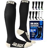 SB SOX Compression Socks for Men &amp; Women (20-30mmHg) | Best Quality Compression Socks for Flying, Medical, Sports, Wide Calf Fit, Pregnancy, and Daily Wear. Trusted since 2016.