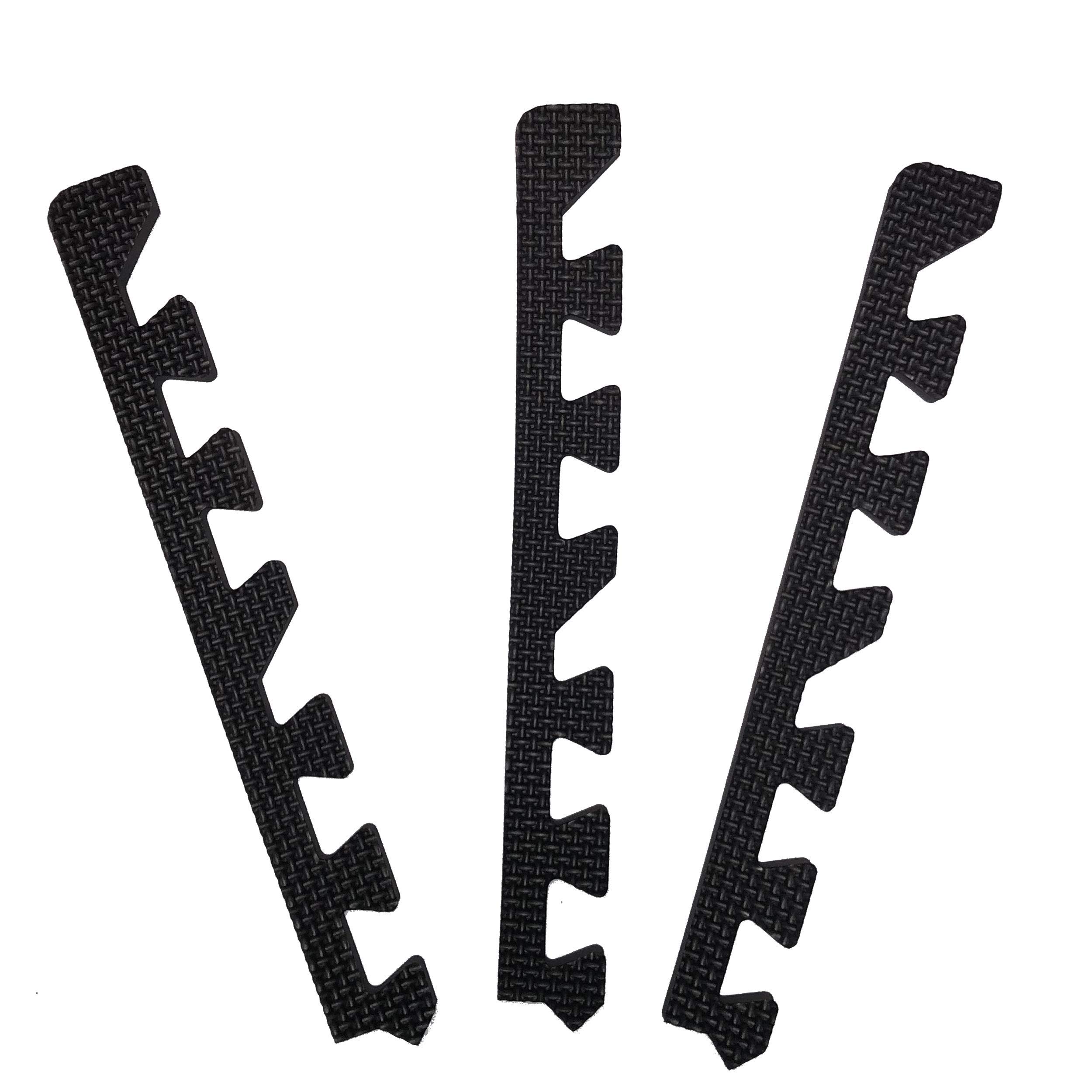 34 Piece Straight Edge Suitable for Grendle Mats (Black)