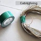 BOMEI PACK 2x Green Duct Tape 230mic Reinforced Cloth Gaffer 48mm x 30Y view 8