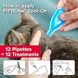 Beaphar FIPROtec Spot-On Cats 12 Treatments Flea Tick Vet Medicine view 5