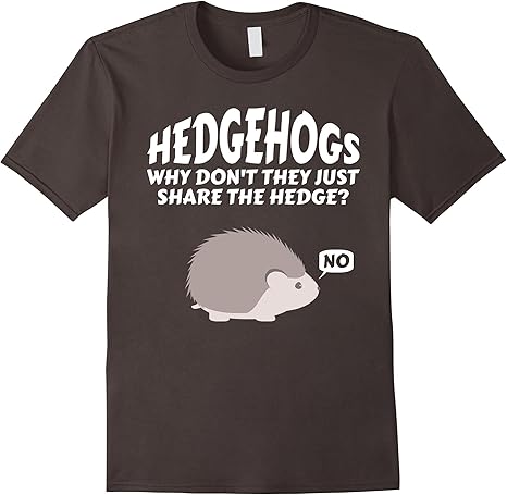 hedgehog t shirt share the hedge