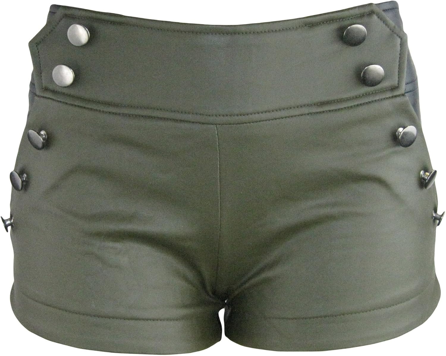 amazon leather shorts