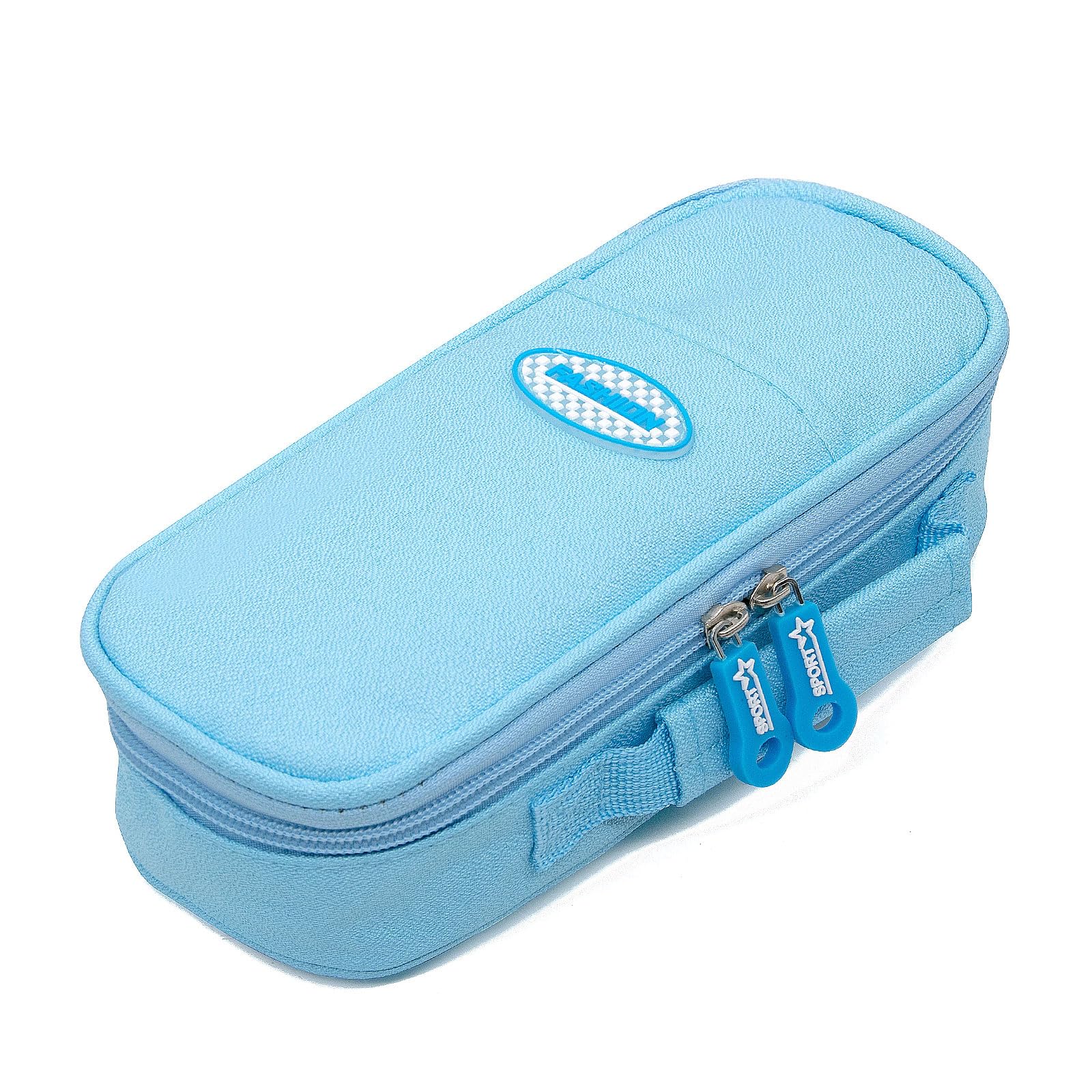 LJCZKA Pencil Case Large Capacity for Boys Girls, Pencil Pouch Portable Stationery Organiser for Office College School, 22x9.8x6cm