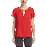 Silva Women's Keyhole Georgette Top