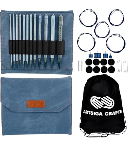 Amazon.com: Lykke Driftwood Interchangeable Tunisian Crochet Hooks