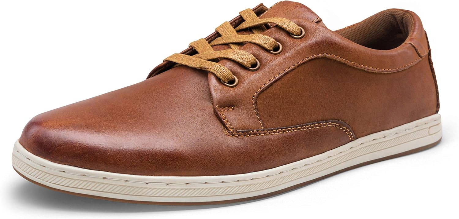 JOUSEN Men's Fashion Sneakers 3 Eyelets Simple Style Casual Shoes