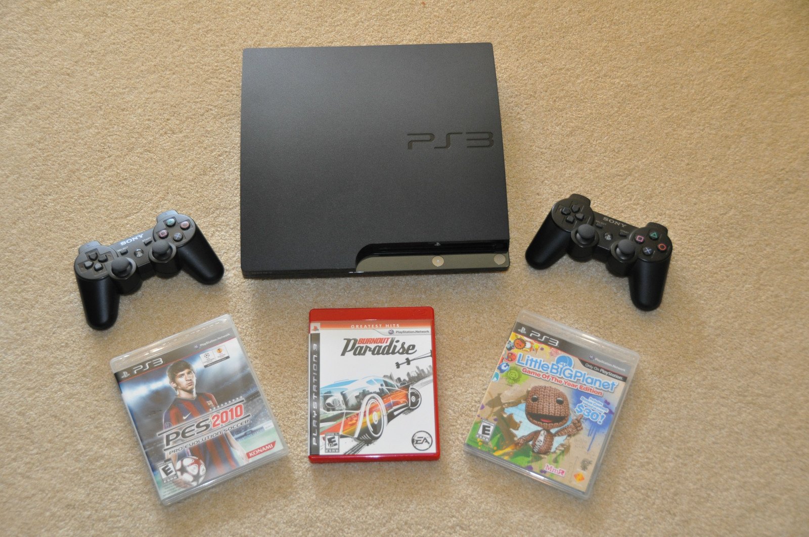 PlayStation 3 250GB System with LittleBigPlanet and HDMI Cable Bundle