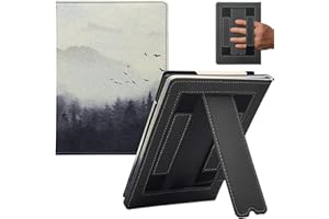 GOVTVA Stand Case for Onyx Boox Go 6, Poke 5/5s,Poke 6/6s Premium PU Leather Cover Fits Go Series 6 Inch B/W eReader with Aut