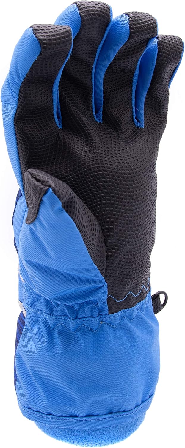 Arctic Quest Kids Boys and Girls Thermal Insulated Performance Water Resistant Windproof Winter Ski and Snowboarding Gloves: Clothing