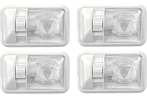 ANYPOWK 12 Volt LED RV LED Lights with ON/Off Switch - Daylight 6500K 3.5 W 400LM, Interior Lighting for RV Van Trailer Campe